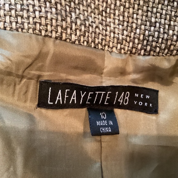 Lafayette 148 New York Blazer, Size 10 *HOST PICK* Cotton wool blend - Picture 7 of 11